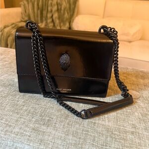 Kurt Geiger Black Chain Shoulder Bag